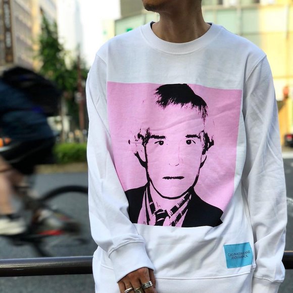 calvin klein andy warhol sweater